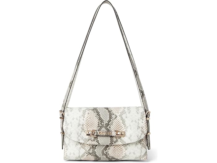 ()  ǥ եå  Хå GUESS women Lefia Flap Shoulder Bag Natur...