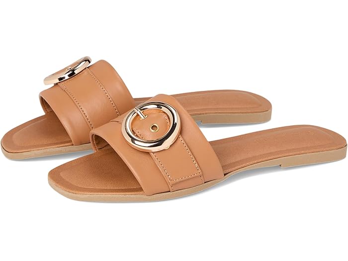 () ƥ֥ޥǥ ǥ ꡼ Steve Madden women Reef Tan Leather