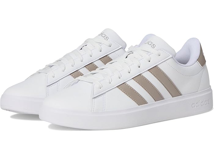 (取寄) アディダス レディース グランド コート 2.0 adidas women Grand Court 2.0 White/Metallic Silver