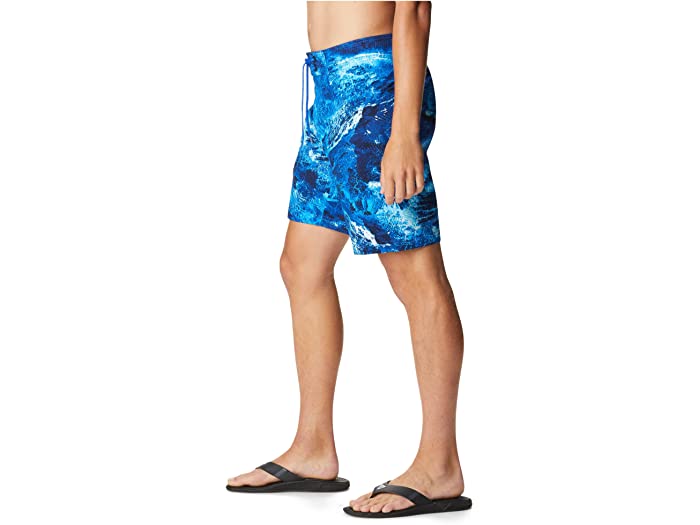 (取寄) コロンビア メンズ パフォーマンス フィッシング ギア オフショア Ii 9 ボード ショーツ Columbia men PFG Offshore II 9 inch Board Shorts Blue Macaw Realtree Horizon