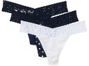 (取寄) ハンキー パンキー レディース コットン オリジナル ライズ トング 3-パック Hanky Panky women Cotton Original ...
