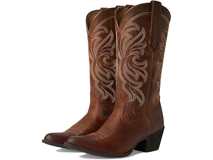 楽天ジェットラグ楽天市場店（取寄） アリアット レディース ラウンド アップ コリンズ ウェスタン ブーツ Ariat women Round Up Collins Western Boots Mahogany