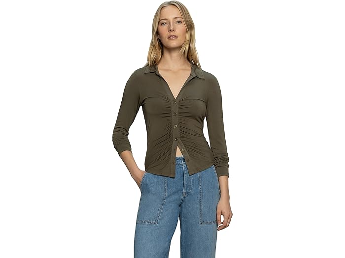 (取寄) サンクチュアリ レディース ドリームガール ボタン アップ Sanctuary women Dreamgirl Button Up Kalamata
