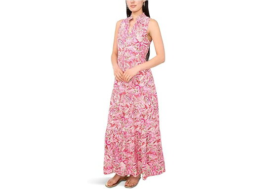 (取寄) ヴィンスカムート レディース ティアード フラウィー マキシ ドレス Vince Camuto women Tiered Flowy Maxi Dress Flamingo Pink (取寄) ヴィンスカムート レディース ティアード フラウィー マキシ ドレス Vince Camuto women Tiered Flowy Maxi Dress Flamingo Pink