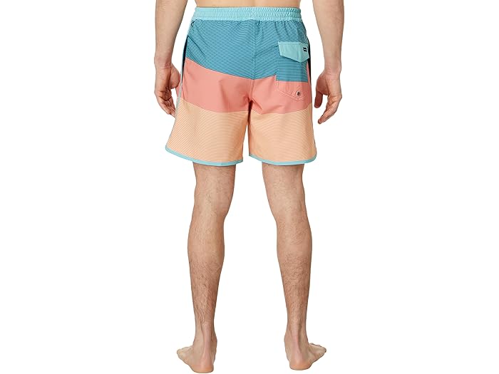 (取寄) クイックシルバー メンズ 17 サーフシルク ティファナ ボレー ショーツ Quiksilver men 17" Surfsilk Tijuana Volley Shorts Canyon Clay