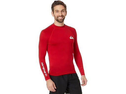 (取寄) クイックシルバー メンズ エブリデイ UPF50 ロング スリーブ ラッシュガード Quiksilver men Everyday UPF50 Long Sleeve Rashguard Salsa (取寄) クイックシルバー メンズ エブリデイ UPF50 ロング スリーブ ラッシュガード Quiksilver men Everyday UPF50 Long Sleeve Rashguard Salsa