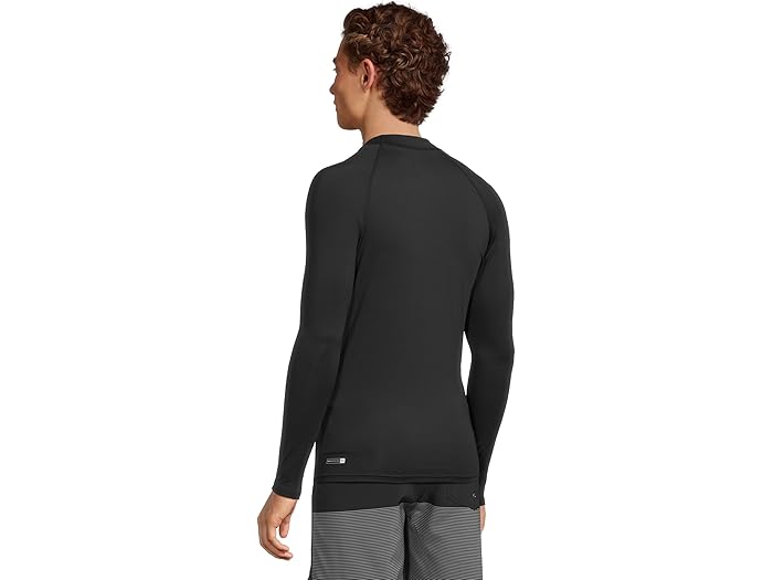 (取寄) クイックシルバー メンズ HI UPF50 ロング スリーブ サーフ ティー Quiksilver men HI Upf50 Long Sleeve Surf Tee Black