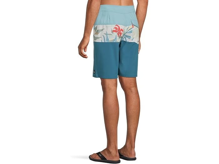 (取寄) クイックシルバー メンズ サーフシルク パネル 20 ボードショーツ Quiksilver men Surfsilk Panel 20 BoardShorts Blue Steel