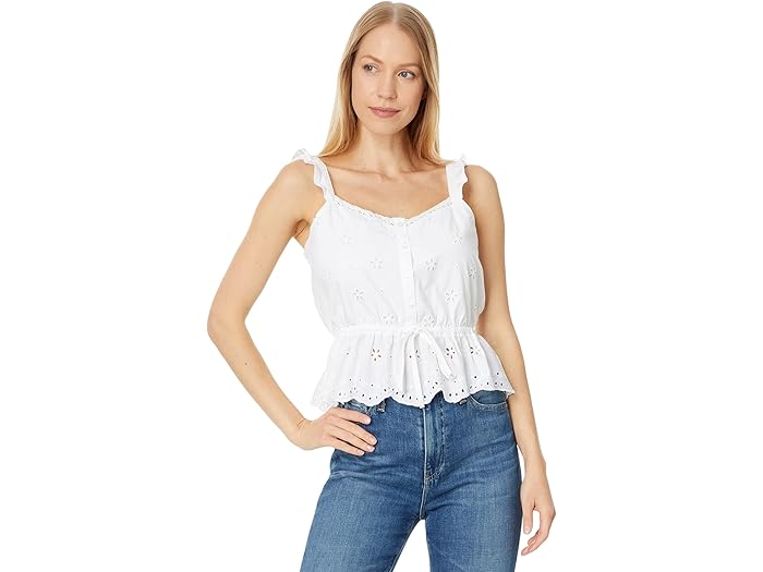 () ڥ ǥ ޥ륵 ȥå Paige women Marsa Top White