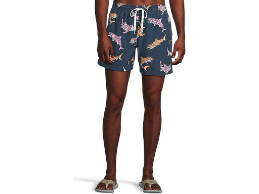 (取寄) チャビーズ メンズ ザ キング オブ ザ シーズ 5.5 ライン スイム Chubbies men The King of the Seas 5.5" (Classic Lined Swim Trunk) Navy
