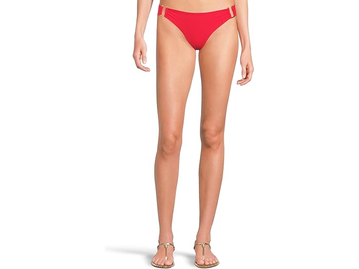 乐天商城 - (取寄) ベッカ レディース モダン エッジ リブ グレイシー U バックルズ サイド ヒップスター BECCA women Modern Edge Rib Gracie U Buckles Side Hipster Fire