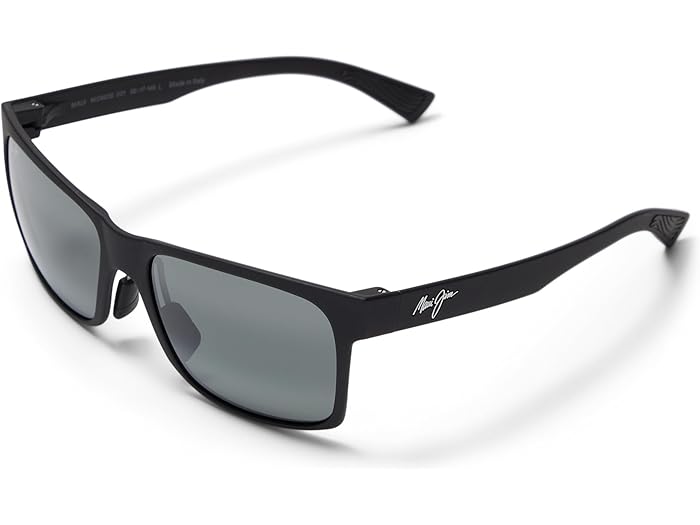 () ޥ   Maui Jim men Hoopili Matte Black/Neutral Grey Polarize...
