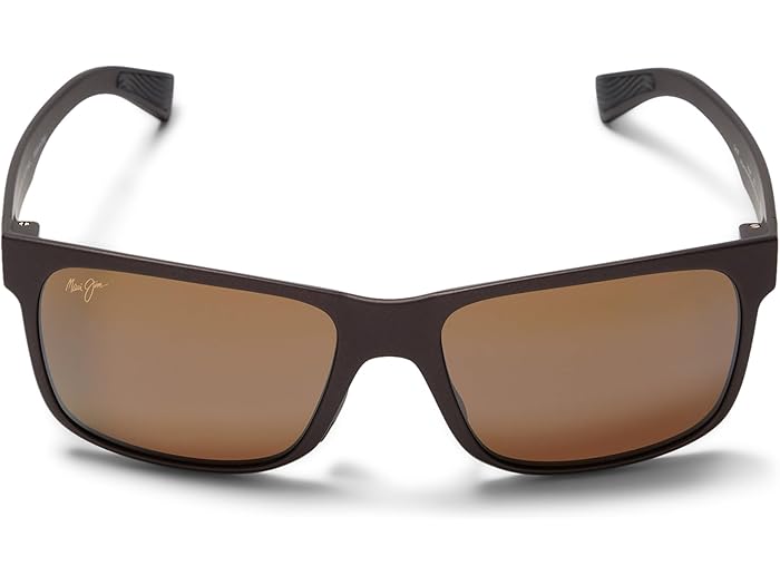 (取寄) マウイ ジム メンズ Maui Jim men Hoopili Metal Matte Brown/Hcl Bronze Polarized
