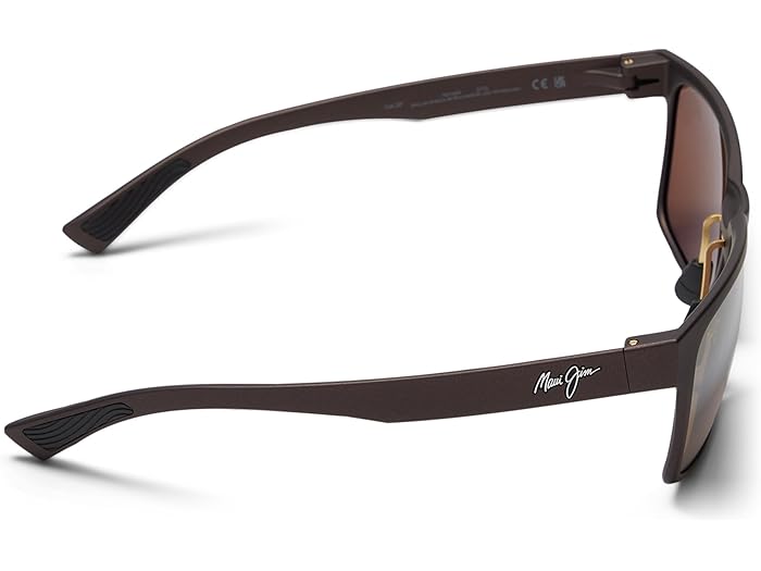 (取寄) マウイ ジム メンズ Maui Jim men Hoopili Metal Matte Brown/Hcl Bronze Polarized