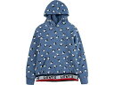 (取寄) リーバイス キッズ ボーイズ オール オーバー プリント ミッキー ブーディ (リトル キッズ) Levi's Kids boys All Over Print Mickey Hoodie (Little Kids) Navy Heather