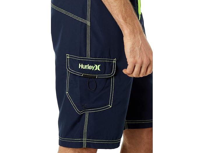 (取寄) ハーレー メンズ ワン アンド オンリー ボードショーツ 22 Hurley men One & Only Boardshort 22" Obsidian/Volt