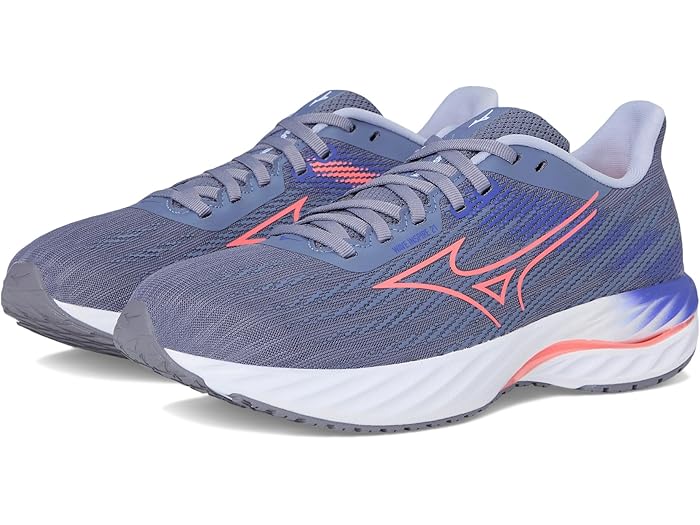 Mizuno ミズノ シューズ ブーツ スニーカー アウトドア ブランド レッキング 登山 カジュアル 大きいサイズ ビックサイズ (取寄) ミズノ レディース ウェーブ インスパイア 21 Mizuno women Wave Inspire 21 Bl Grant/Strkng Coral