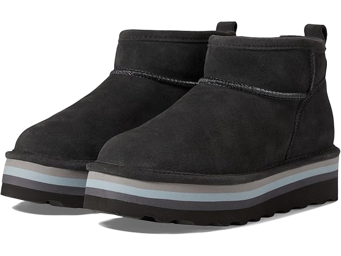 (取寄) ベアパウ レディース レトロ ショーティー Bearpaw women Retro Shorty Graphite