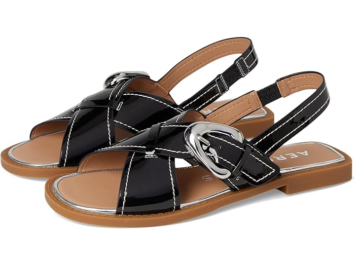 () 륺 ǥ Aerosoles women Cassa Black Patent Faux Leather