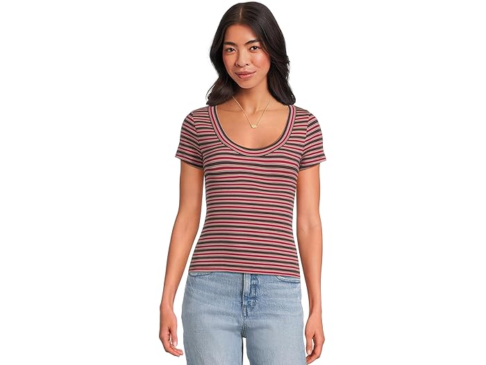 (取寄) メイドウェル レディース スクープ ネック ブライトサイド ティー Madewell women Scoop Neck B..