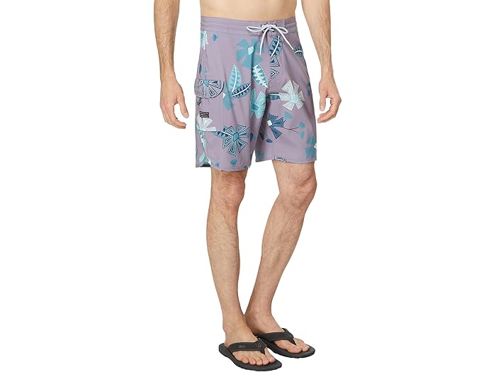 (取寄) ヴィスラ メンズ トライバル トロピックス 18.5 ボードショーツ VISSLA men Tribal Tropics 18.5" Boardshorts Dusty Lilac