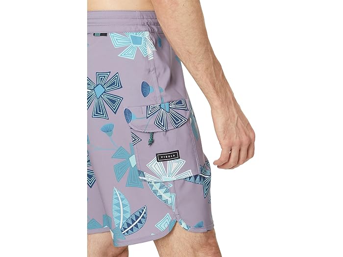 (取寄) ヴィスラ メンズ トライバル トロピックス 18.5 ボードショーツ VISSLA men Tribal Tropics 18.5" Boardshorts Dusty Lilac