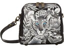 (取寄) アヌシュカ レディース ジップ アラウンド トラベル オーガナザー - 668 Anuschka women Zip Around Travel Organizer - 668 Cleopatra's Leopard(4)