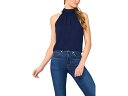 (取寄) シーシー レディース スリーブレス ホルター トップ ウィズ バック ボウ CeCe women Sleeveless Halter Top With Back Bow Classic Navy