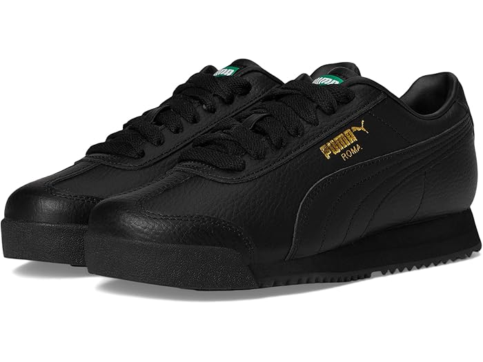 (取寄) プーマ キッズ ローマ (ビッグ キッド) PUMA kids Roma (Big Kid) Puma Black