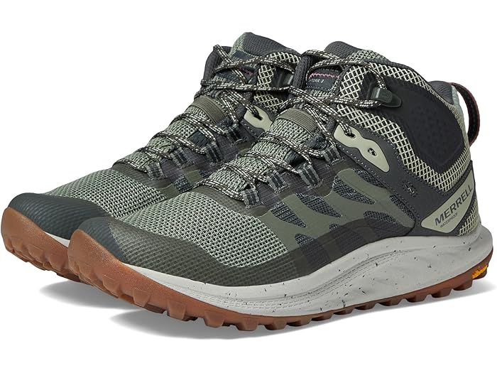 ()  ǥ ȥ 3 ߥå Wp Merrell women Antora 3 Mid Wp Lichen