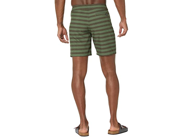 (取寄) プラナ メンズ ボードショーツ Prana men Riveter Boardshorts Algae Stripe