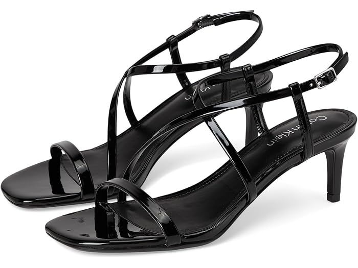 () Х󥯥饤 ǥ  Calvin Klein women Ishaya Black Patent