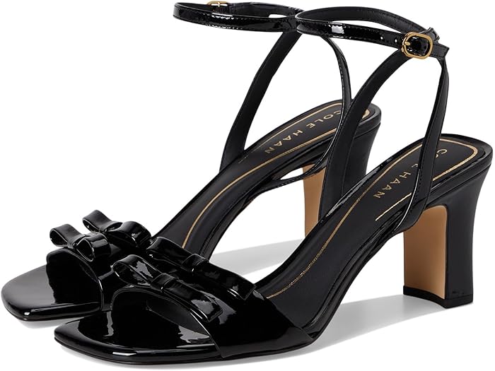 () ϡ ǥ Υ ܥ  Cole Haan women Noella Bow Sandal Black ...