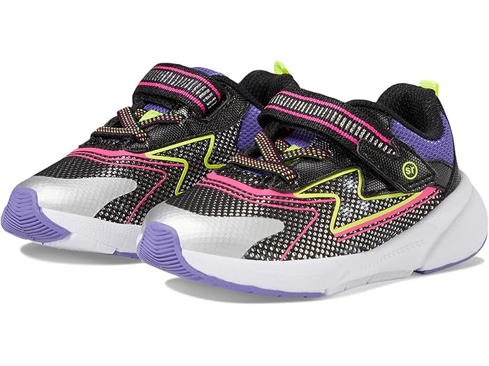 (取寄) ストライド ライト ガールズ ライテッド コズミック 2.0 (トドラー) Stride Rite girls Lighted Cosmic 2.0 (Toddler) Black Neon