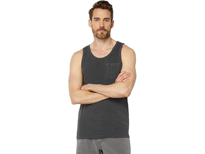 () 롼  PRC ԥ  ȥå RVCA men PTC Pigment Tank Top Pirate Bl...