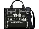 (取寄) マークジェイコブス レディース ザ トランプ ロイユ カーゴ キャンバス ミディアム トート バッグ Marc Jacobs women The Trompe L'oeil Cargo Canvas Medium Tote Bag Black(4)