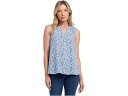 (取寄) エヌワイディージェイ レディース スリーブレス ピンタック ブラウザ NYDJ women Sleeveless Pintuck Blouse Placida