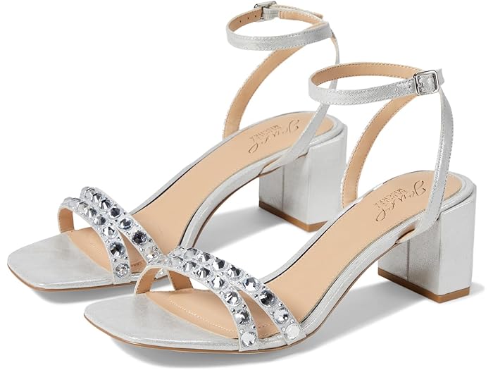 () 奨 Хå꡼ ߥ奫 ǥ ʡ Jewel Badgley Mischka women Honor Sil...