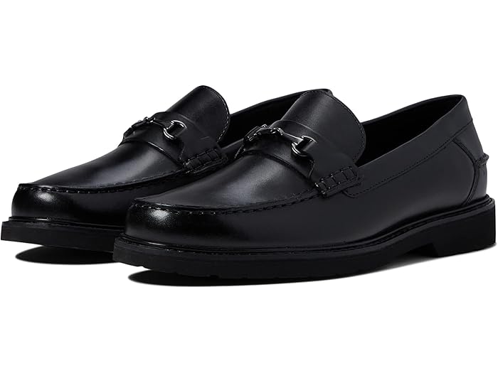 () åݡ  ٥åɥե ӥå Rockport men Bedford Bit Black Smooth