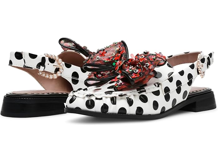 () ֥롼 Х ٥åĥ󥽥 ǥ Blue by Betsey Johnson women Breyer White/...