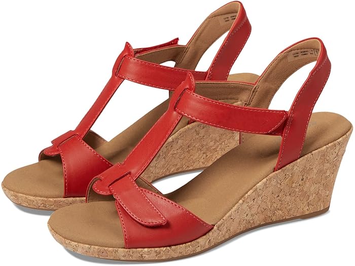() åݡ ǥ ֥ T ȥå Rockport women Blanca T Strap Cayenne R...