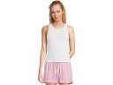 (取寄) スプレンディッド レディース エコ スーパーソフト タンク Splendid women Eco Supersoft Ribt Tank Fresh White(4)
