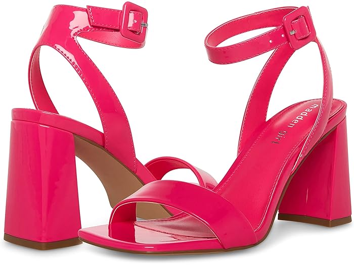 () ޥåǥ  ǥ ˡ Madden Girl women Winnii Hot Pink Patent