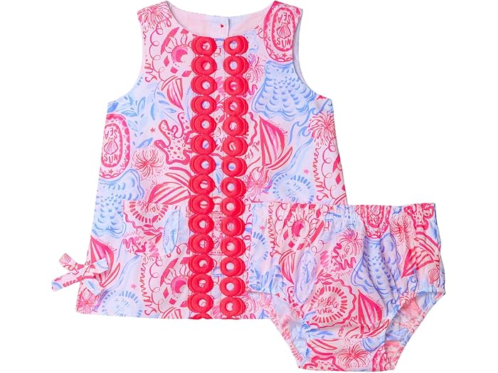 (取寄) リリー ピュリッツァー キッズ ガールズ ベイビー ライリリー シフト (インファント) Lilly Pulitzer Kids girls Baby Lilly Shift (Infant) Resort White Lil Sun Sea Sand