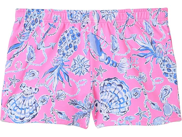 (取寄) リリー ピュリッツァー キッズ ガールズ ショーツ (トドラー/リトル キッズ/ビッグ キッズ) Lilly Pulitzer Kids girls Aviette Shorts (toddler/Little Kids/Big Kids) Rousseau Pink Barefoot Beachcombers