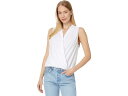 (取寄) リラ P レディース スリーブレス フォー ラップ Lilla P women Sleeveless Faux Wrap White