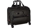 (取寄) トゥミ アルファ 3 デラックス 4 ホイールド ラップトップ ケース ブリーフ Tumi Alpha 3 Deluxe 4 Wheeled Laptop Case Brief Black
