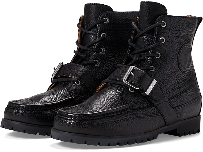 (取寄) ラルフローレン メンズ レンジャー ブーツ Polo Ralph Lauren men Ranger Boot Black 1