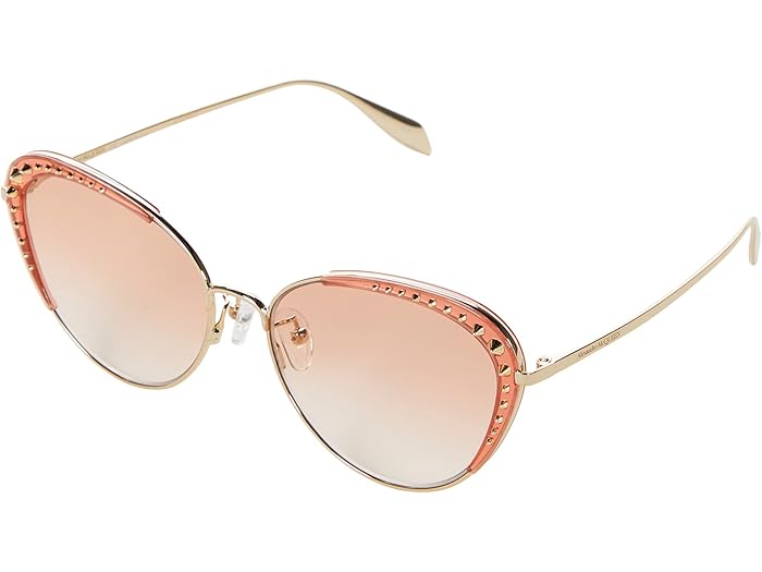 () 쥭ޥå ǥ Alexander McQueen women AM0310S Gold/Orange G...