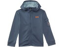 (取寄) アンダーアーマー キッズ ボーイズ メッシュ ポケット ブーディ (リトル キッズ) Under Armour Kids boys Mesh Pocket Hoodie (Little Kids) Downpour Gray